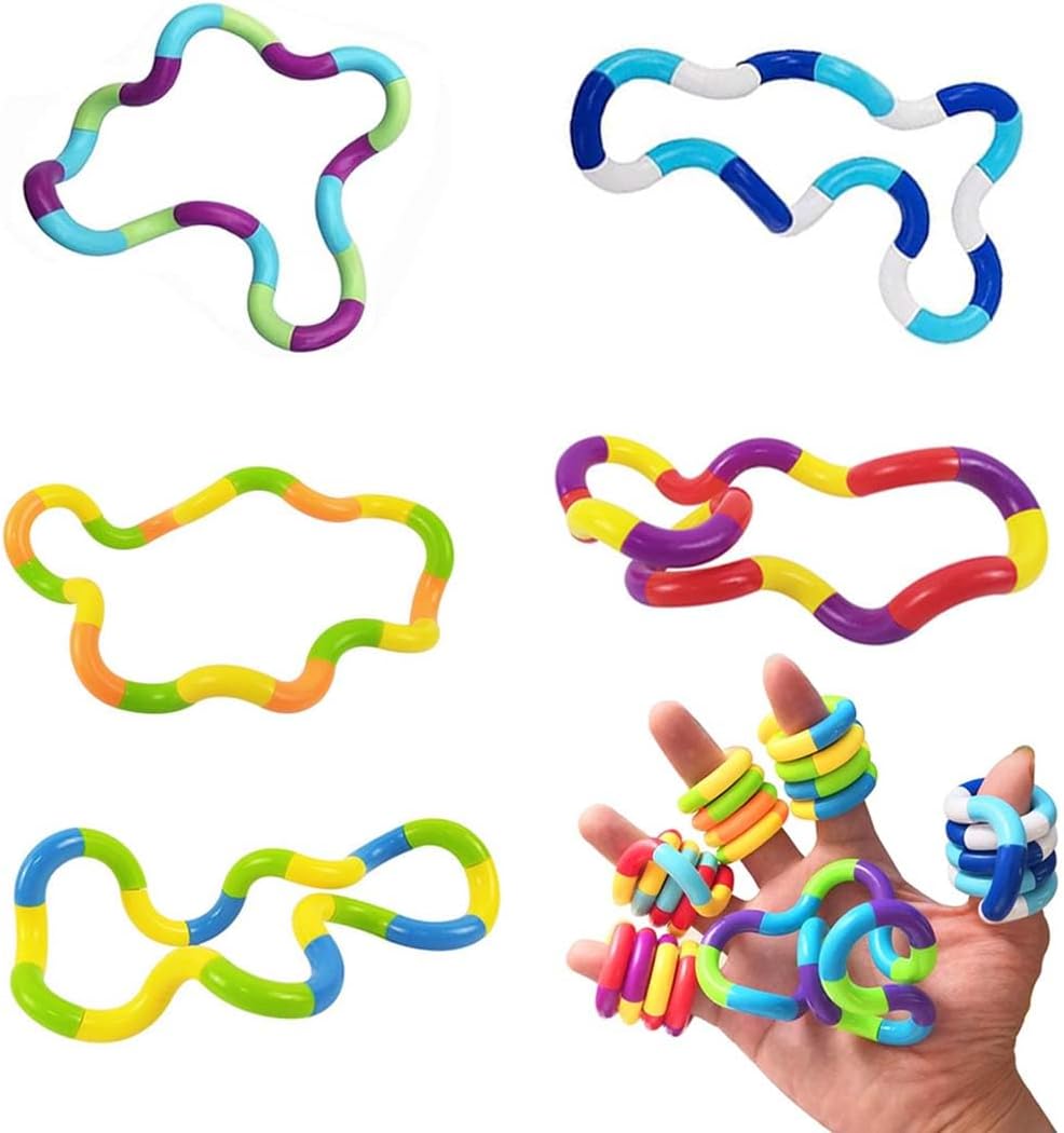 WeddHuis Tangle Fidget (pack de 5, retorcibles)